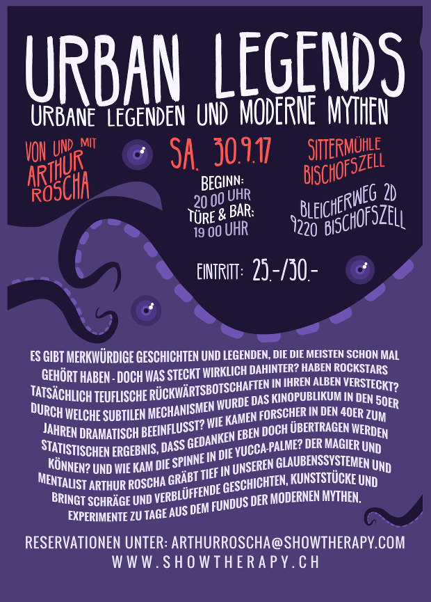 urban legends flyer back