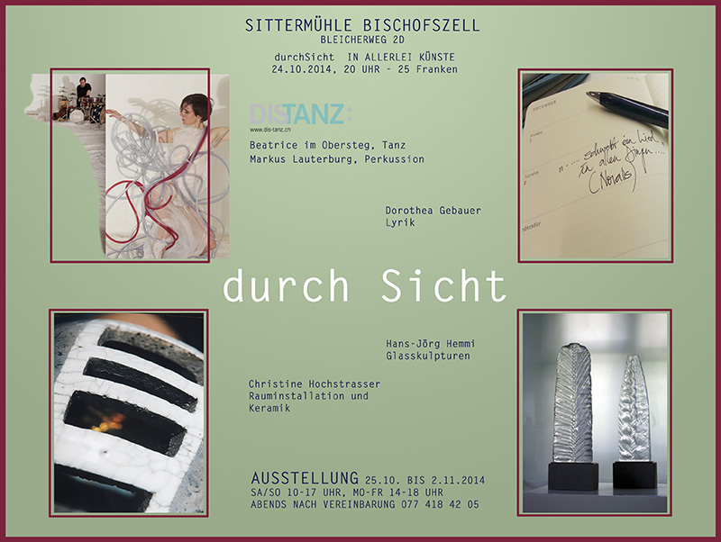 durch Sicht 